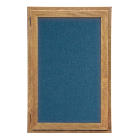United Visual Products Outdoor Enclosed Combo Board, 42"x32", Satin Frame/Black & Forbo UVCB4232OD-BLACK-FORBO